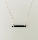 BABY BLACK TOURMALINE NECKLACE