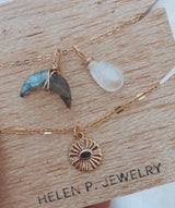 I AM SAFE EVIL EYE NECKLACE