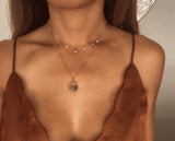 SMOKY HERKIMER DIAMOND NECKLACE