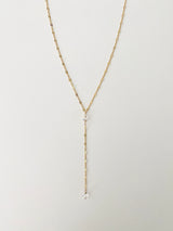 DIVINE LIGHT LARIAT NECKLACE