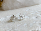 HERKIMER DIAMOND WRAP STUDS