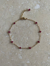 ROSARY BIRTHSTONE BRACELET