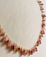 GEMSTONE SHAKER NECKLACE