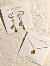 WATERMELON TOURMALINE CHOKER