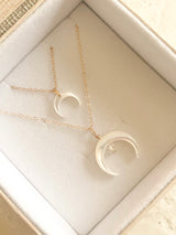 CRESCENT MOON & STAR NECKLACE