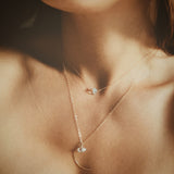 MINI ECLIPSE MOON & STAR NECKLACE