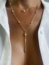 PURE LIGHT LARIAT NECKLACE