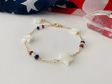 PATRIOTIC STAR BRACELET