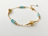 SERENITY OF THE HEART LARIMAR BRACELET