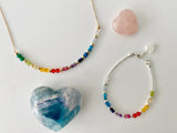 LOVE IS LOVE BIRTHSTONE NECKLACE