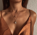 RAW CITRINE CRYSTAL NECKLACE