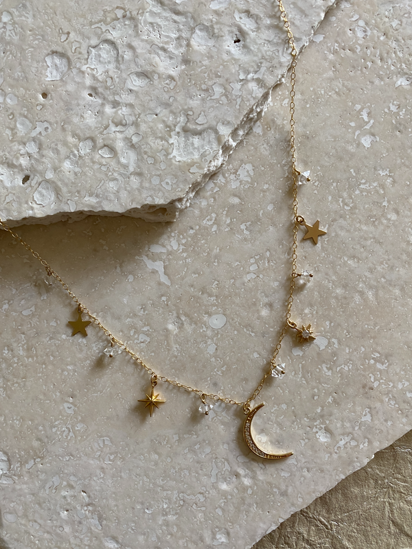 LOVE UNDER THE MOONLIGHT NECKLACE