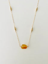 LIGHT & HAPPINESS CITRINE NECKLACE