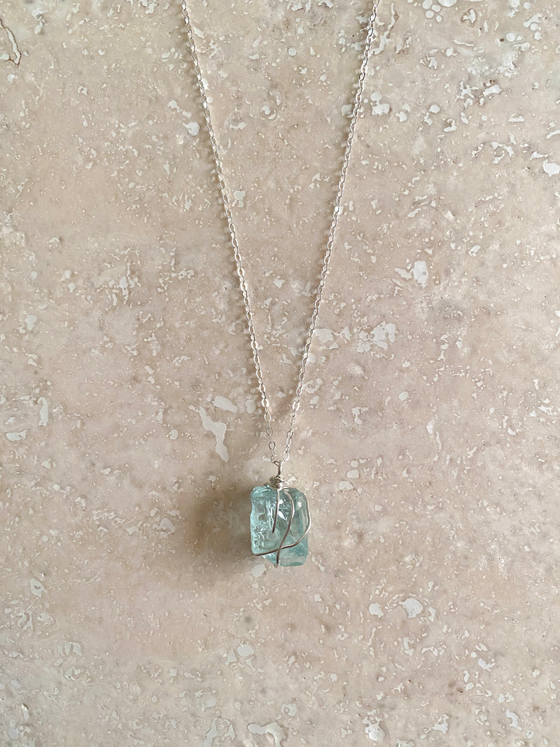 WATER CRYSTAL NECKLACE